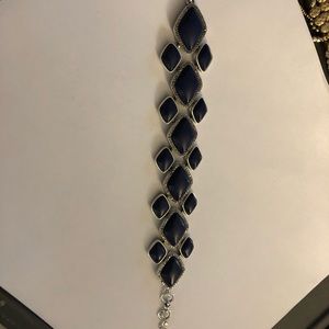 Lucky Brand Jewelry - Lucky band silver and blue stones bracelet Lucky Brand Jewelry - Lucky band silver and blue stones bracelet